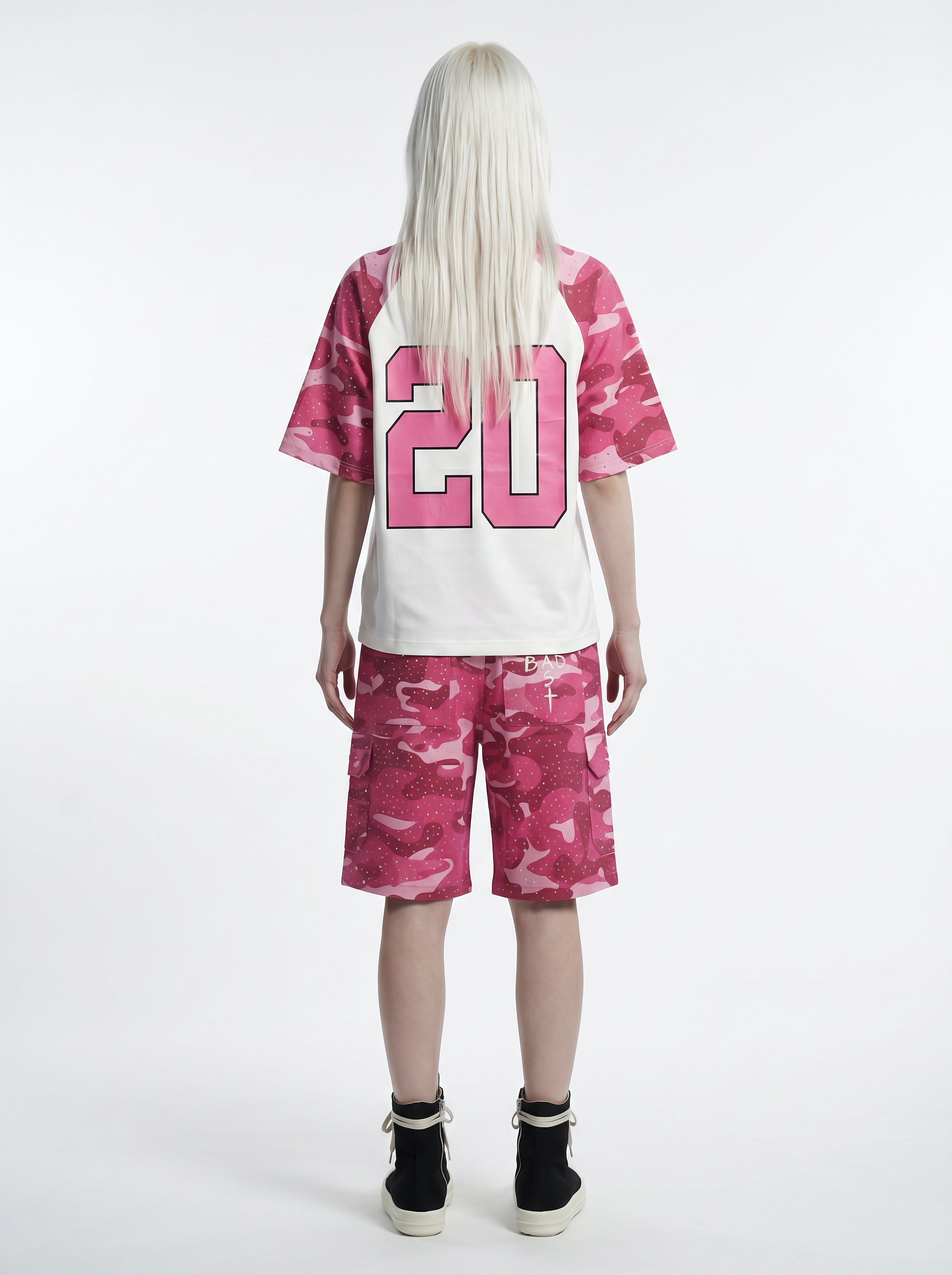 Camo Rhinestone Jersey
