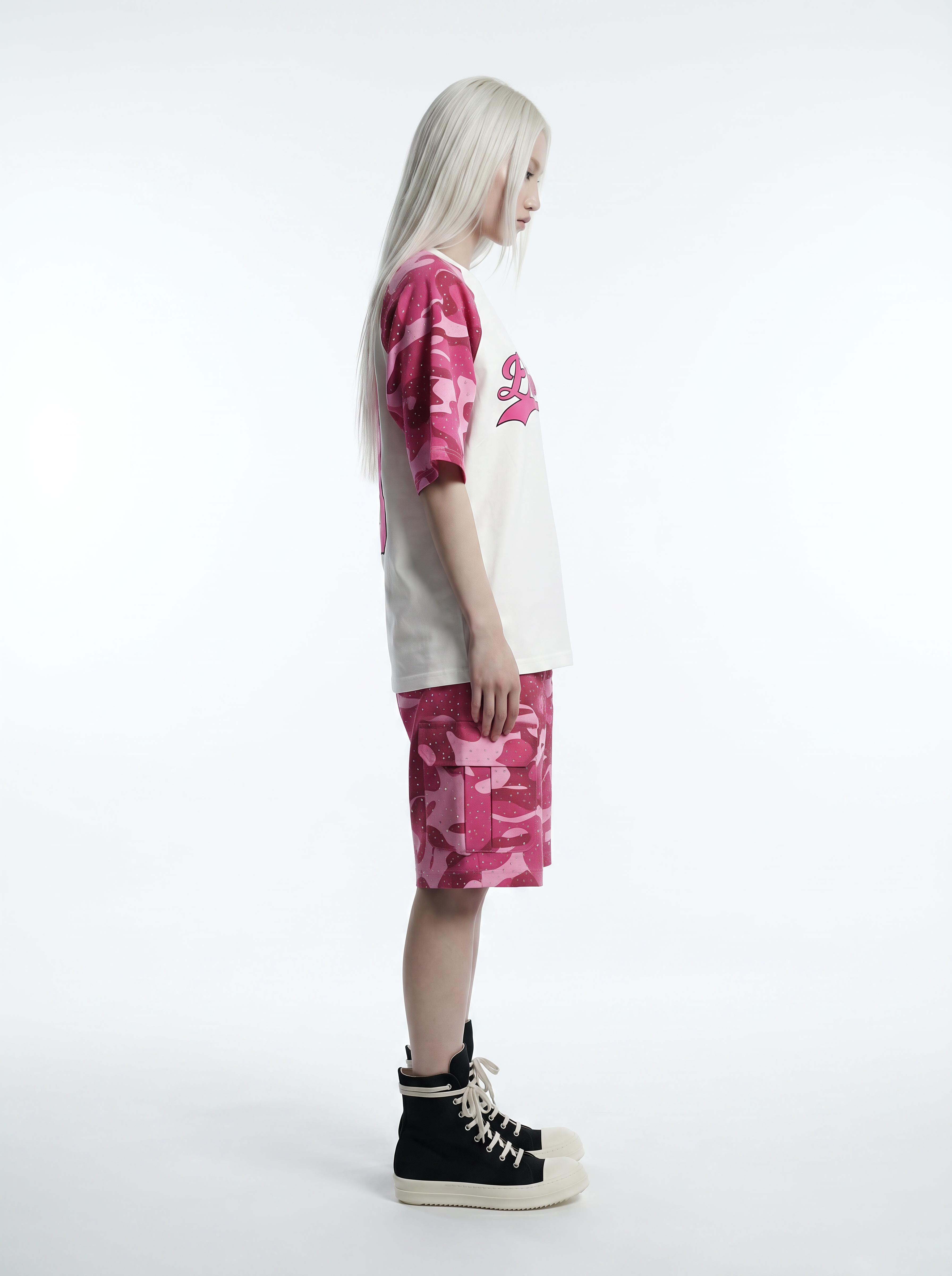 Camo Rhinestone Jersey