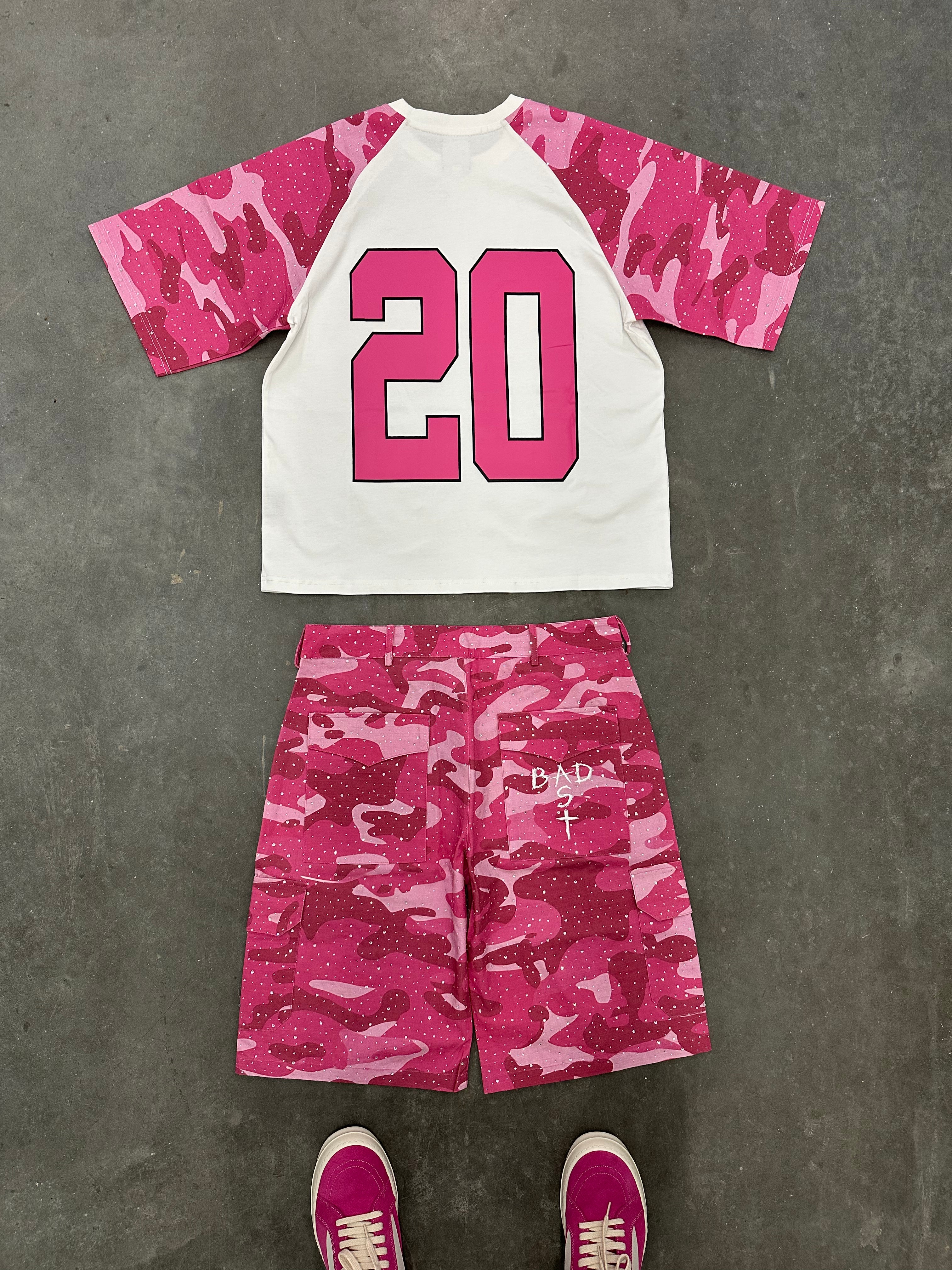 Camo Rhinestone Jersey