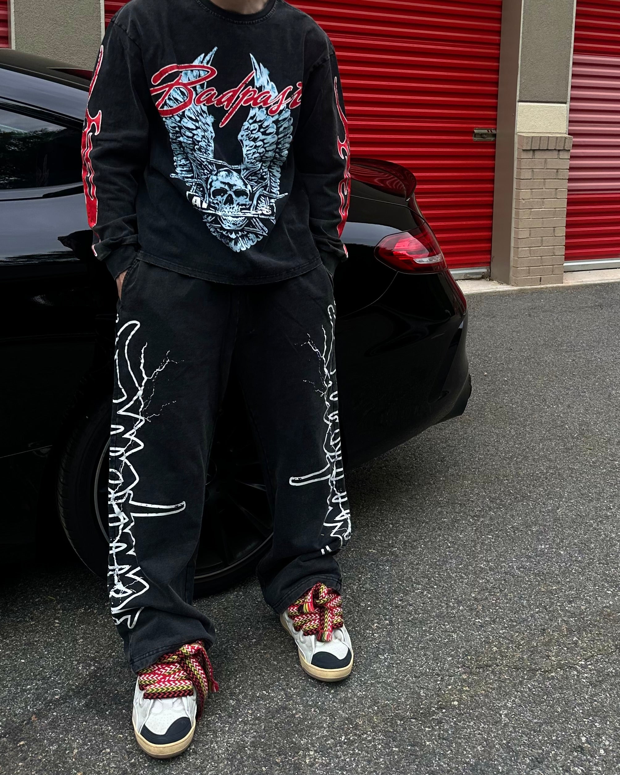 LIGHTNING PANTS BLACK