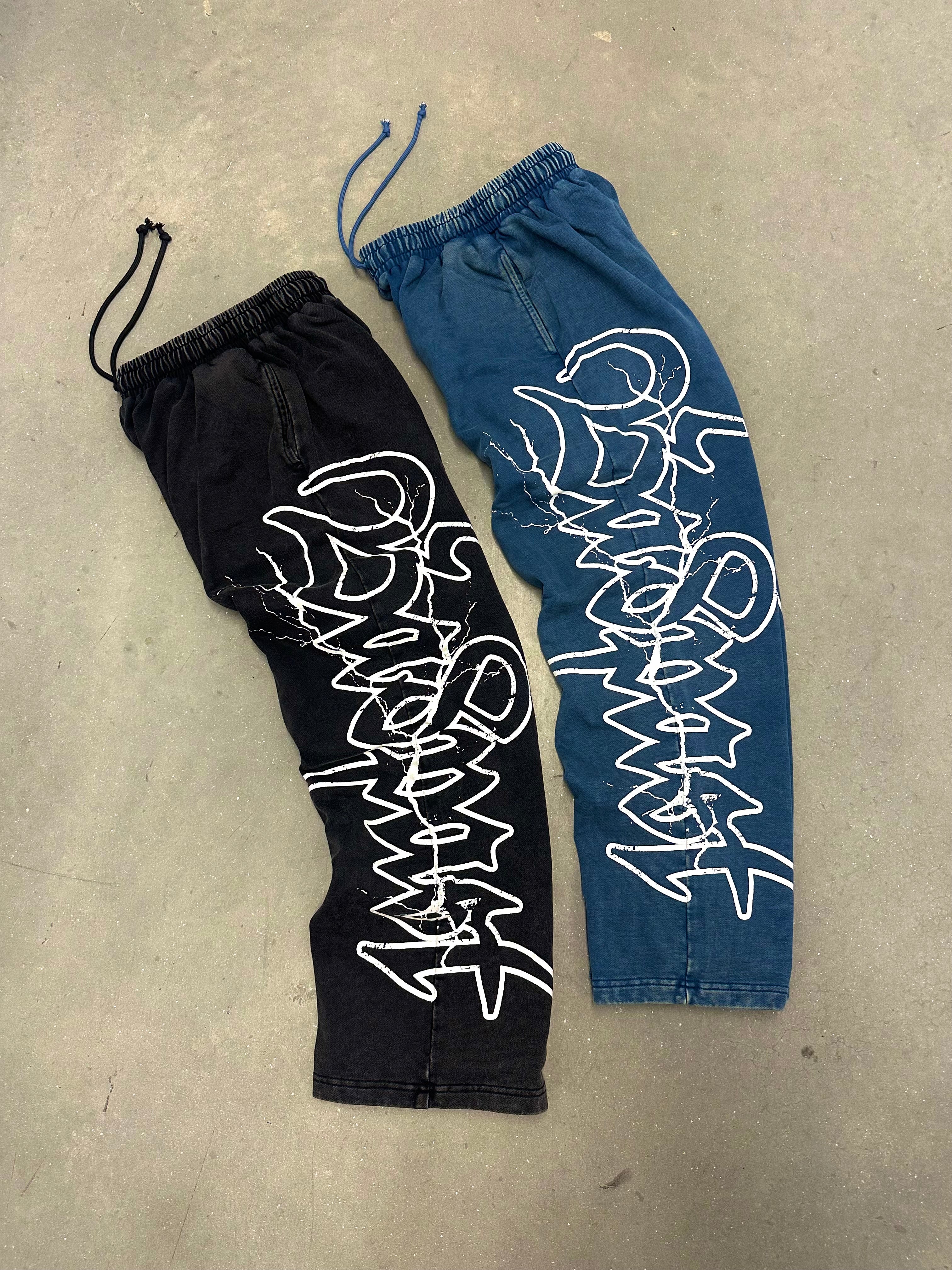 LIGHTNING PANTS BLACK